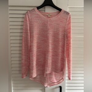 Sundance Pink Long Sleeve Sweater